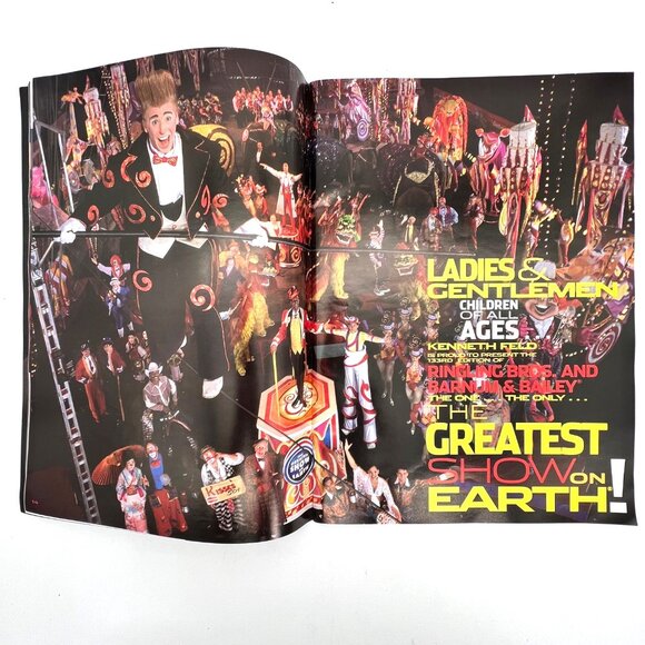 Ringling Bros. & Barnum & Bailey 133rd Edition Souvenir Program Embossed Print - Picture 8 of 16
